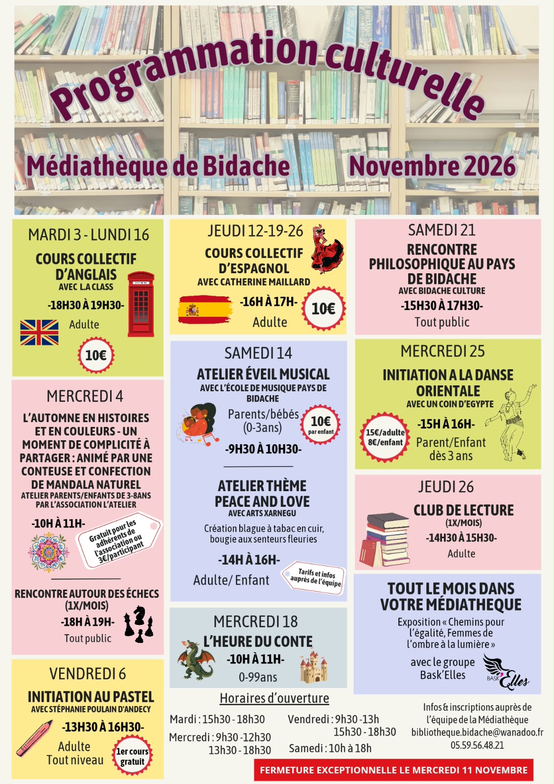 Programme novembre 2026